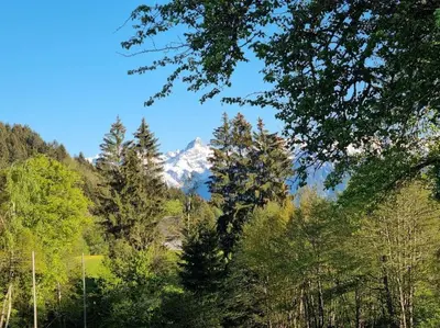 Naturlandschaft in der Nähe des Ferienhauses
