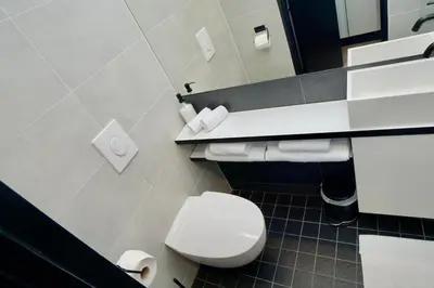 Ein Badezimmer in der Unterkunft Chalet Park by Maier Mäder