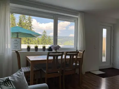 Naturlandschaft in der Nähe der Ferienwohnung
