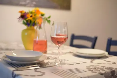 Getränke in der Unterkunft Ferienwohnung Glusavinahüsle