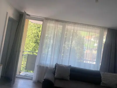 Ein Sitzbereich in der Unterkunft Smart Stay Apartment Feldkirch