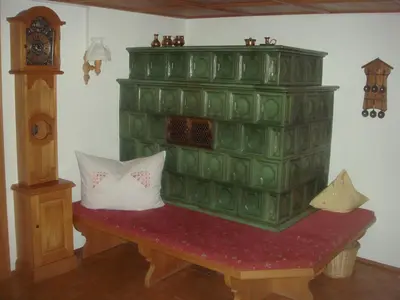 Ein Sitzbereich in der Unterkunft Apartment Sutterlüty