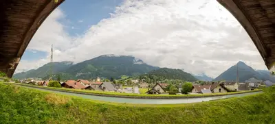 Naturlandschaft in der Nähe der Ferienwohnung