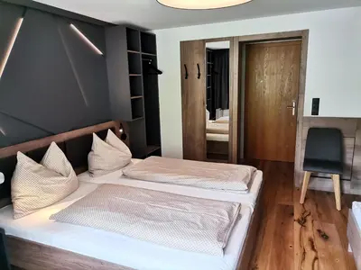 Ein Bett oder Betten in einem Zimmer der Unterkunft Haus Tuklar