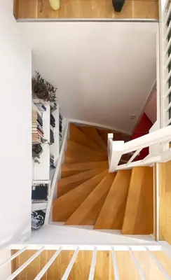 Grundriss der Unterkunft Bright + Cozy Dachgeschoß Maisonette im Zentrum