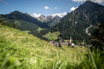 Naturlandschaft in der Nähe der Ferienwohnung