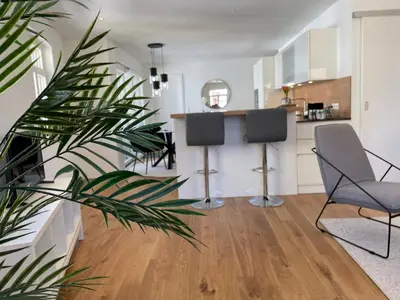 Küche/Küchenzeile in der Unterkunft VINCENT Apartment Bregenz - mit Parkplatz