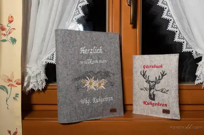 Ein Zertifikat, Auszeichnung, Logo oder anderes Dokument, das in der Unterkunft Ferienwohnung Zunzer ausgestellt ist