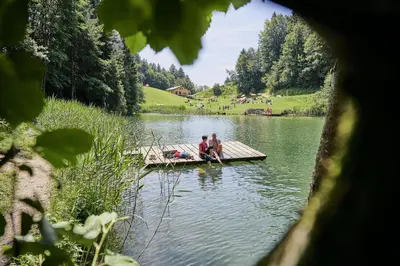 Naturlandschaft in der Nähe der Ferienwohnung