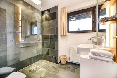 Ein Badezimmer in der Unterkunft Gasthaus Hecht
