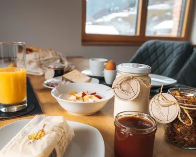 Essen in der Ferienwohnung oder in der Nähe