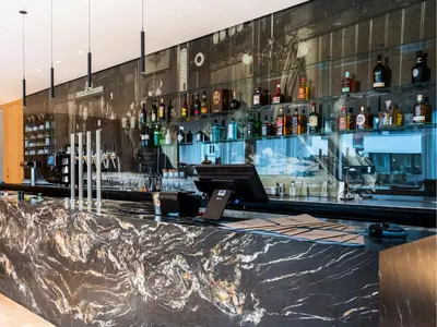 Lounge oder Bar in der Unterkunft Das Flint