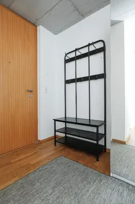 Ein Bett oder Betten in einem Zimmer der Unterkunft Gartenwohnung mit 3 Schlafzimmer in Klaus