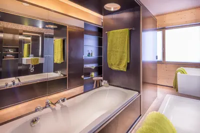 Ein Badezimmer in der Unterkunft Design Chalets Lech