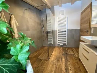 Ein Badezimmer in der Unterkunft Ferienwohnung Schwendle Egg