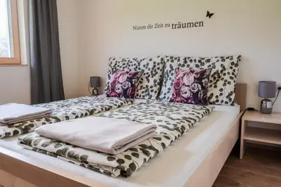 Ein Bett oder Betten in einem Zimmer der Unterkunft 751Pelzrain