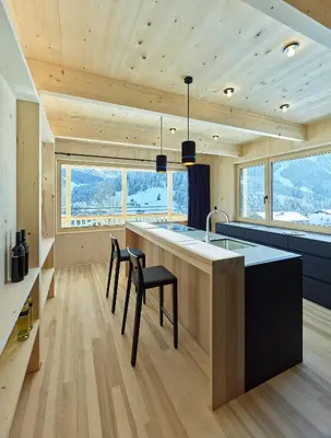 TV/Unterhaltungsangebot in der Unterkunft Tinn Naturchalet