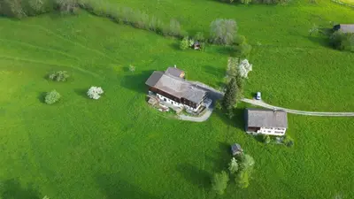 Naturlandschaft in der Nähe des Ferienhauses