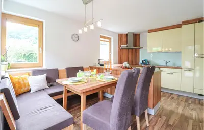 Küche/Küchenzeile in der Unterkunft Bezaubernde Ferienwohnung