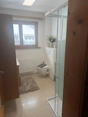Ein Badezimmer in der Unterkunft Ines Ferienwohnung
