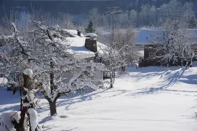 Ferienhaus Alpavera im Winter