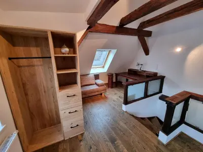 Ein Bett oder Betten in einem Zimmer der Unterkunft Appartment Montfort