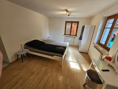 Ein Bett oder Betten in einem Zimmer der Unterkunft S12 Dornbirn, Vorarlberg Apartments