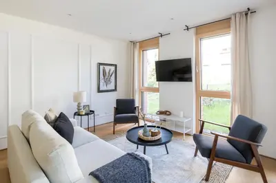 TV/Unterhaltungsangebot in der Unterkunft Ferienwohnung Rosenstrasse