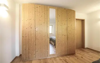 Ein Bett oder Betten in einem Zimmer der Unterkunft Ferienwohnung Mit Ausblick