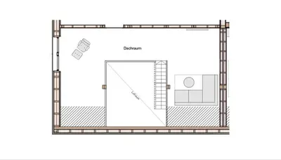 Grundriss der Unterkunft Haus im WALDner