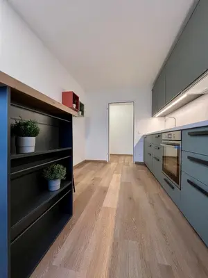 Küche/Küchenzeile in der Unterkunft Apartment Popular