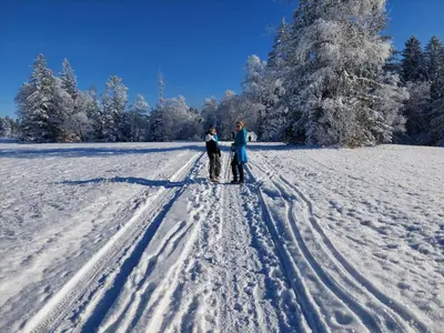 Casa Farnach im Winter