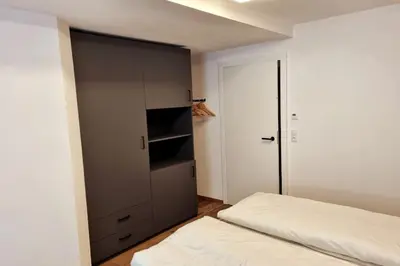 Ein Bett oder Betten in einem Zimmer der Unterkunft Appartment Wolf Huber im Zentrum der Altstadt.
