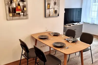 TV/Unterhaltungsangebot in der Unterkunft Appartment Wolf Huber im Zentrum der Altstadt.
