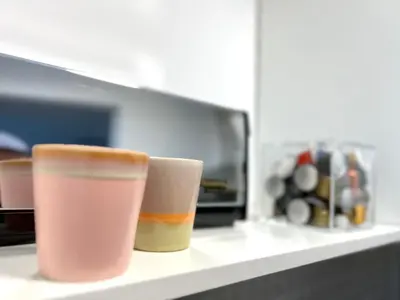 Küche/Küchenzeile in der Unterkunft Apartment kleine Auszeit