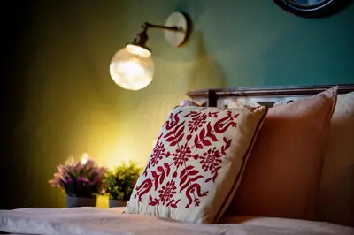 Ein Bett oder Betten in einem Zimmer der Unterkunft Bodensee Apartments, Sauna, Lake Walks, Free Parking, Self Checkin, Nature Reserve, Restaurants Nearby