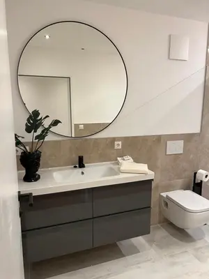 Ein Badezimmer in der Unterkunft Haus Am Anger Dornbirn