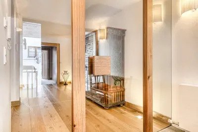 Ein Bett oder Betten in einem Zimmer der Unterkunft Chalet Lilly - Family and Friends by A-Appartments mit Ski in - Ski out