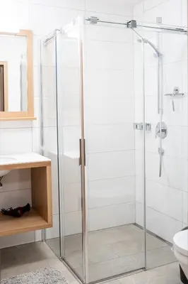 Ein Badezimmer in der Unterkunft Faschina Apartment - Top 1
