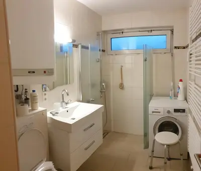 Ein Badezimmer in der Unterkunft Alpen Appart Bludenz City