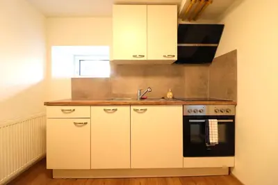 Küche/Küchenzeile in der Unterkunft Montfort Apartments - Feldkirch