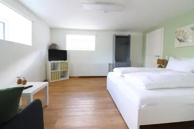 Ein Bett oder Betten in einem Zimmer der Unterkunft Montfort Apartments - Feldkirch