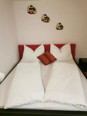 Ein Bett oder Betten in einem Zimmer der Unterkunft Studio Mario