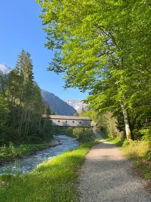 Naturlandschaft in der Nähe der Ferienwohnung
