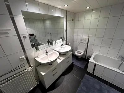 Ein Badezimmer in der Unterkunft Ferienwohnung Schneider