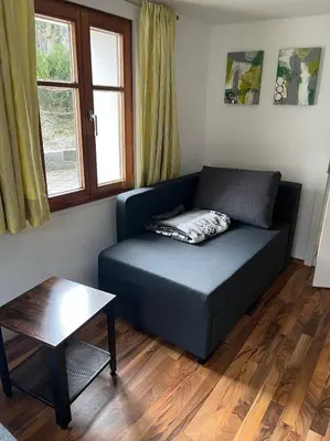 Ein Bett oder Betten in einem Zimmer der Unterkunft Ferienwohnung Schneider