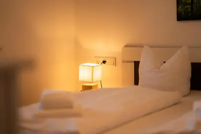 Ein Bett oder Betten in einem Zimmer der Unterkunft homy Central City Oasis in Dornbirn