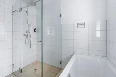 Ein Badezimmer in der Unterkunft homy Central City Oasis in Dornbirn