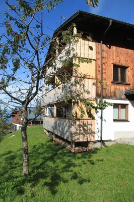 Ein Garten an der Unterkunft Urlaub am Obermahd