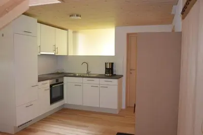 Küche/Küchenzeile in der Unterkunft Ferienhaus Rimsgrund